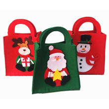 OEM Christmas Felt Candy Shopping Bag for Promotional Gift